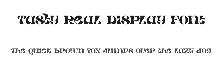 Tasty Real Display Font by timelesstype.co — Serif Font