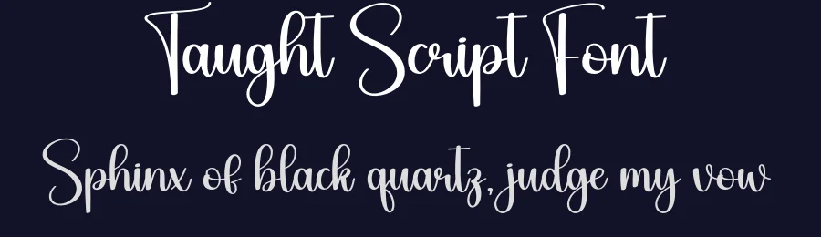 Taught Script Font by Berkah Shop — Script Handwritten Font — thumbnail 2