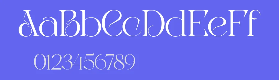 TBJ Rose Angel Font by Taboja Std — Serif Font — thumbnail 3