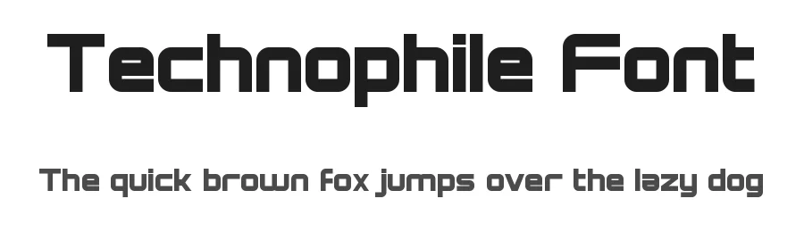 Technophile Font by CalligraphyFonts.net — Sans Serif Font