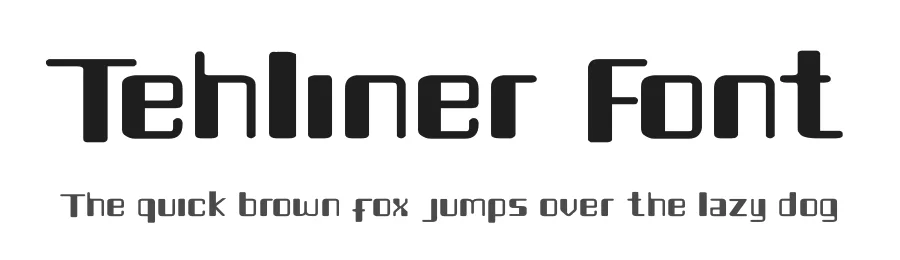 Tehliner Font by hayoyuka8 — Display Font