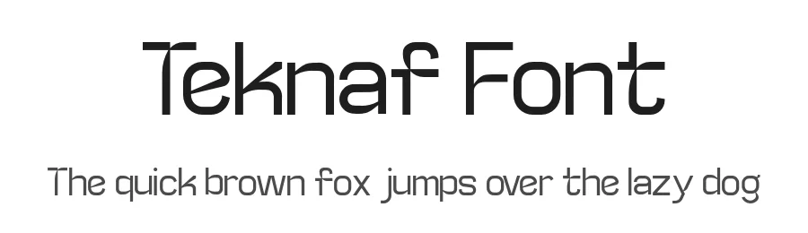 Teknaf Font by NazmulsDesign — Sans Serif Font
