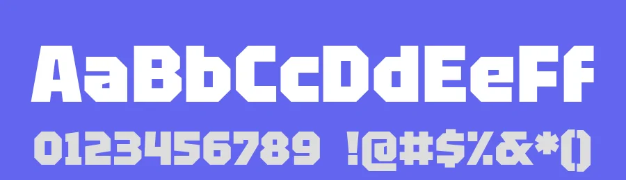 Tektur Display Font by Adam Jagosz — Display Font — thumbnail 3