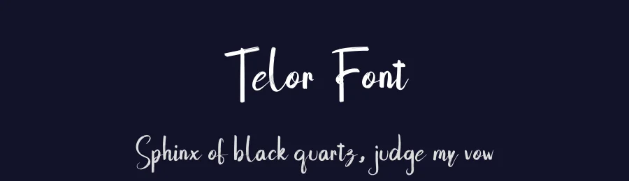 Telor Font by khalwastudio — Script Handwritten Font — thumbnail 2