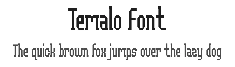 Temalo Font by Maiko Hatta — Slab Serif Font