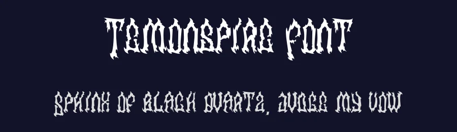 Temonspire Font by Dhabee — Display Font — thumbnail 2
