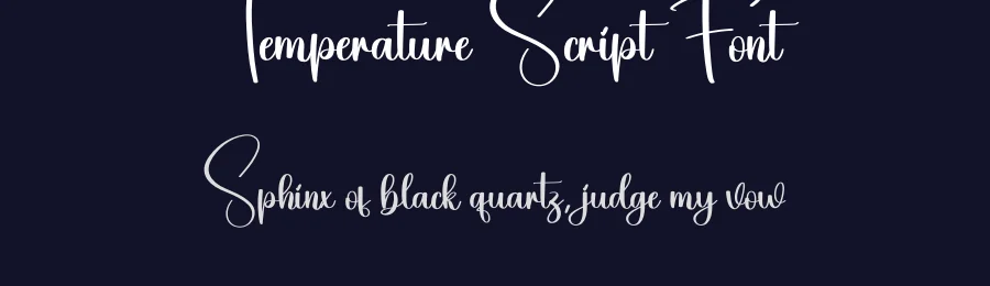 Temperature Script Font by creativeletter — Script Handwritten Font — thumbnail 2