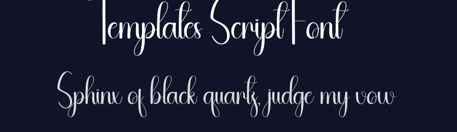 Templates Script Font by andikastudio — Script Handwritten Font — thumbnail 2