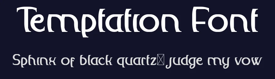 Temptation Font by edricstudio — Serif Font — thumbnail 2