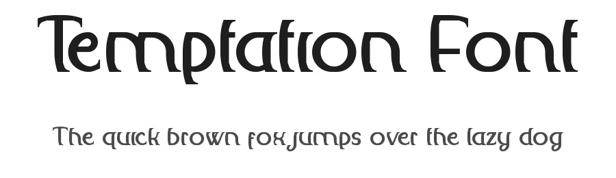 Temptation Font by edricstudio — Serif Font