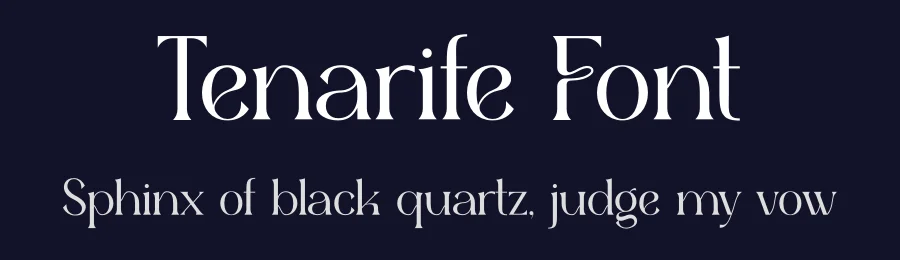 Tenarife Font by Skytroopas — Serif Font — thumbnail 2
