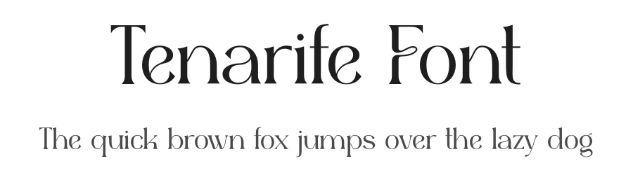 Tenarife Font by Skytroopas — Serif Font