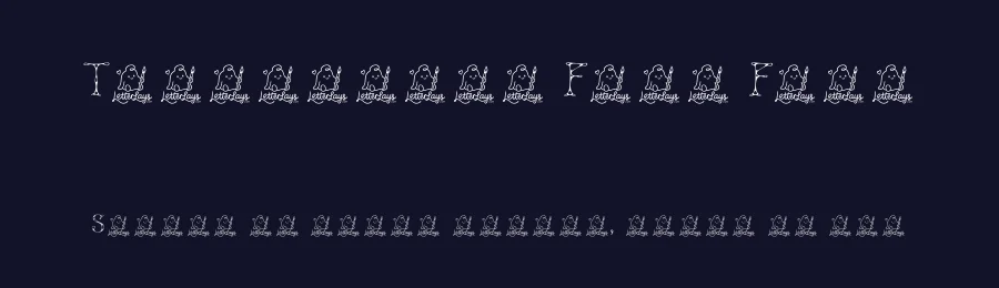 Tendriline Free Font by Letterlays — Serif Font — thumbnail 2