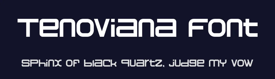 Tenoviana Font by Indotype — Display Font — thumbnail 2