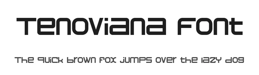 Tenoviana Font by Indotype — Display Font