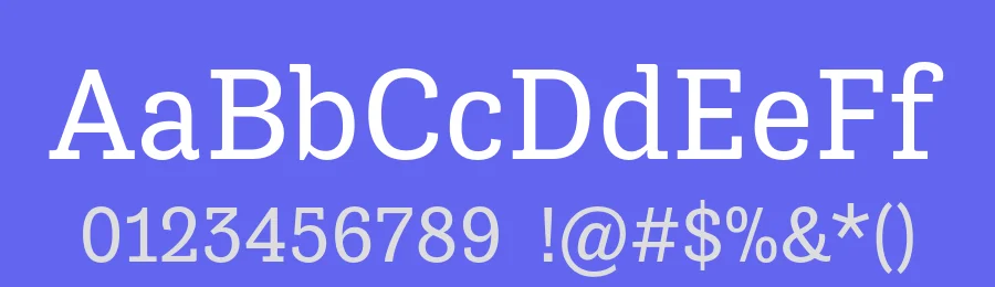 Tenso Slab Font by exljbris — Slab Serif Font — thumbnail 3