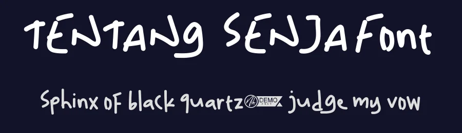 Tentang Senja Font by nihstudio — Display Font — thumbnail 2