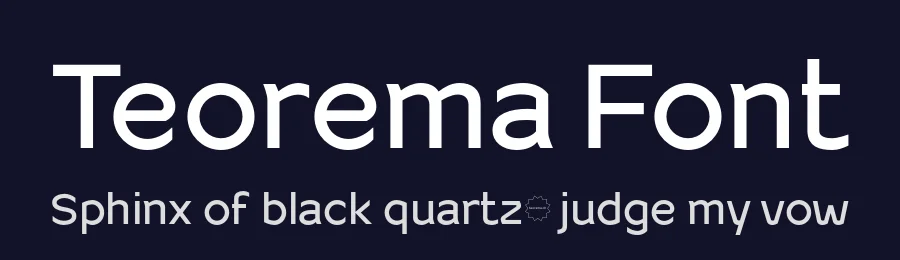 Teorema Font by FSdesign-Salmina — Sans Serif Font — thumbnail 2