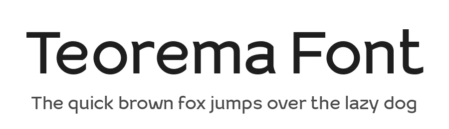 Teorema Font by FSdesign-Salmina β Sans Serif Font