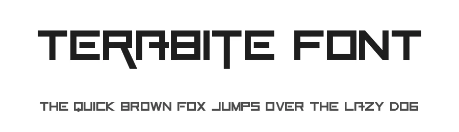 Terabite Font by noahtype — Sans Serif Font