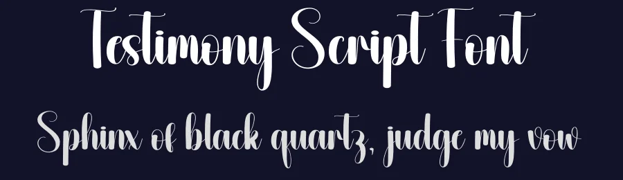 Testimony Script Font by andikastudio — Script Handwritten Font — thumbnail 2