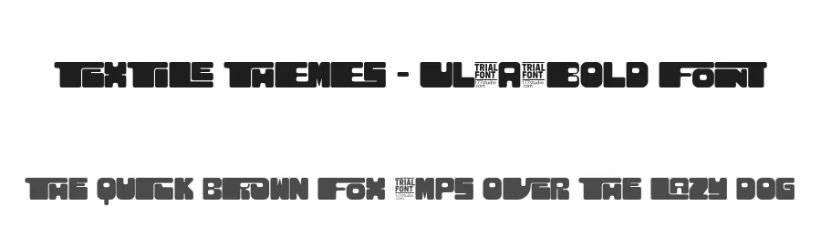 Textile Themes – Ultra-Bold Font by 177Studio — Display Font