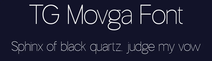 TG Movga Font by mochoby — Decorative Font — thumbnail 2