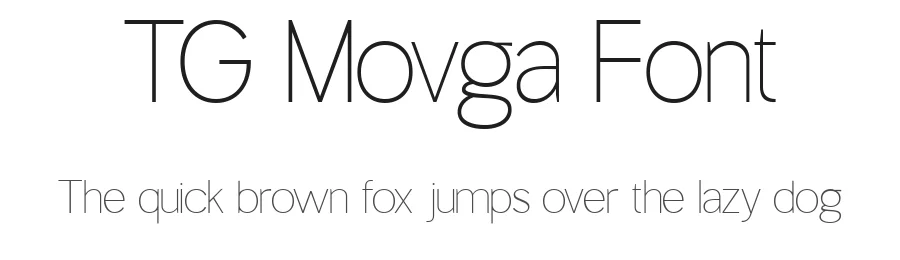 TG Movga Font by mochoby — Decorative Font