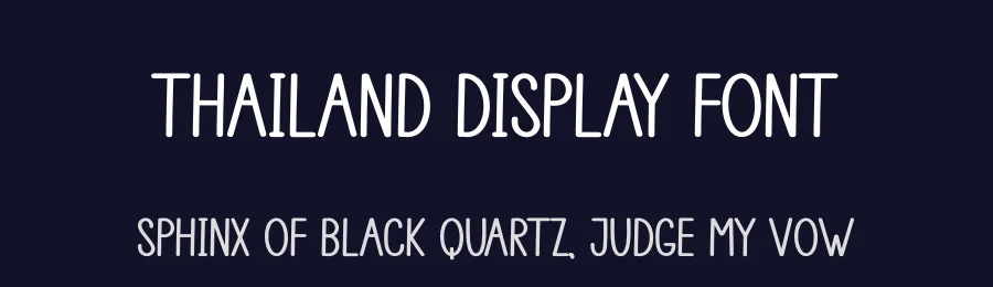 Thailand Display Font by andikastudio — Script Handwritten Font — thumbnail 2