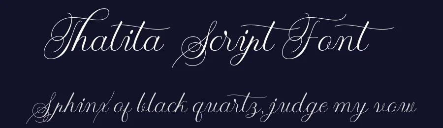 Thalita Script Font by SlexStudio — Script Handwritten Font — thumbnail 2