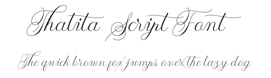 Thalita Script Font by SlexStudio — Script Handwritten Font