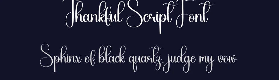 Thankful Script Font by creativeletter — Script Handwritten Font — thumbnail 2