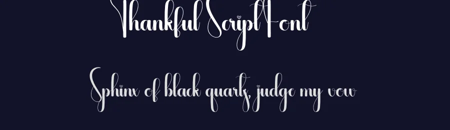 Thankful Script Font by andikastudio — Script Handwritten Font — thumbnail 2