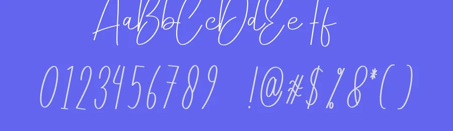 Thanks Giving Simple Handwritten Font by creativeletter — Script Handwritten Font — thumbnail 3