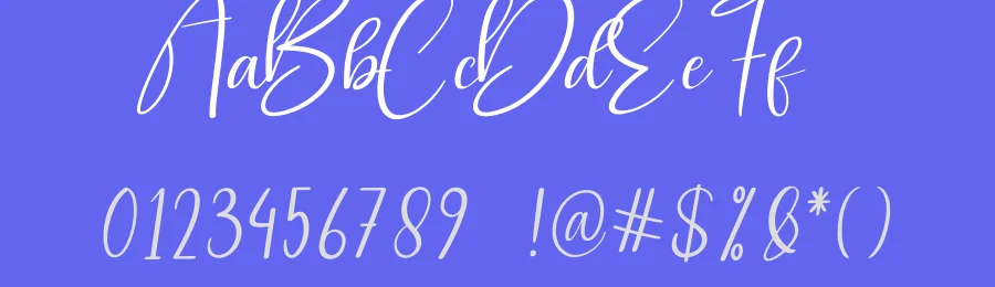 Thanksgiving Calligraphy Font by creativeletter — Script Handwritten Font — thumbnail 3