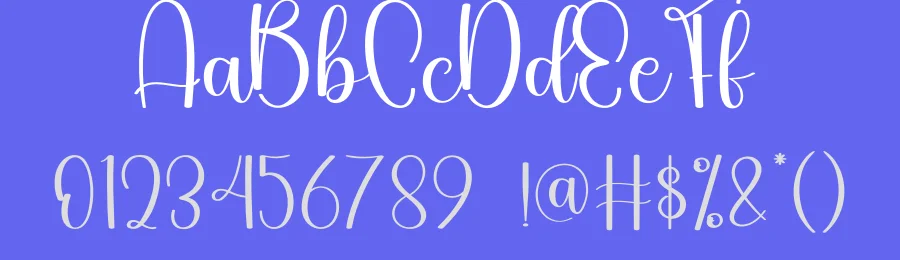Thanksgiving Calligraphy Font by creativeletter — Script Handwritten Font — thumbnail 3
