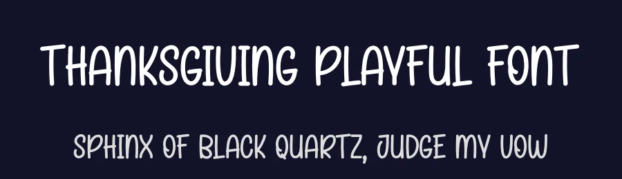 Thanksgiving Playful Font by creativeletter — Script Handwritten Font — thumbnail 2