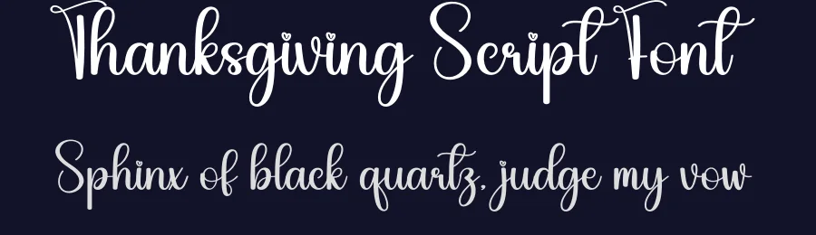 Thanksgiving Script Font by creativeletter — Script Handwritten Font — thumbnail 2