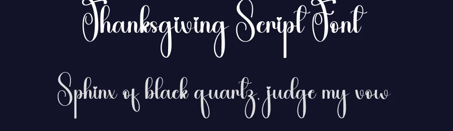 Thanksgiving Script Font by andikastudio — Script Handwritten Font — thumbnail 2