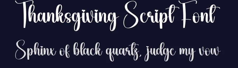Thanksgiving Script Font by andikastudio — Script Handwritten Font — thumbnail 2