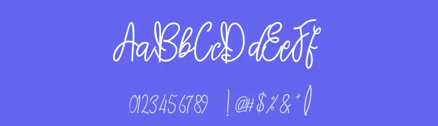 Thastsia Script Font by Gfont — Script Handwritten Font — thumbnail 3