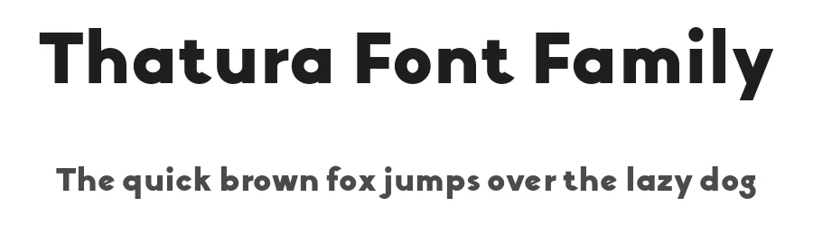 Thatura Font Family by That That Creative — Sans Serif Font