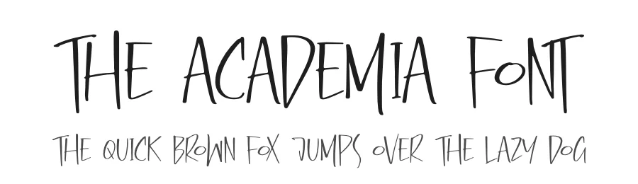 The Academia Font by letterfabric — Display Font