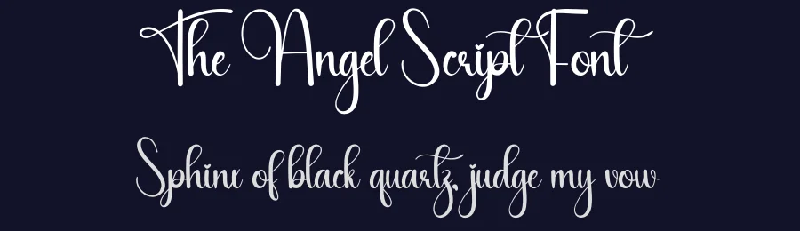 The Angel Script Font by andikastudio — Script Handwritten Font — thumbnail 2