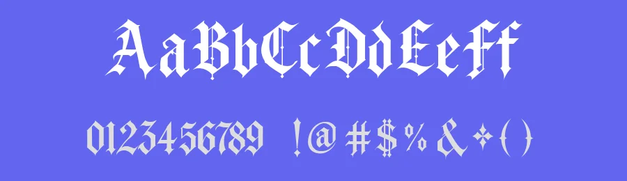 The Arvagist Font by Creacy Studio — Blackletter Font — thumbnail 3