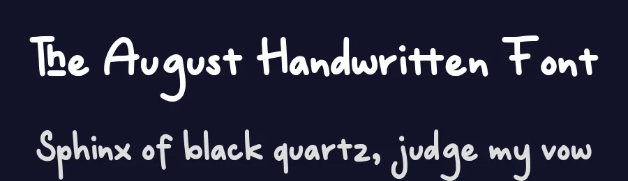 The August Handwritten Font by Allouse.Studio — Script Handwritten Font — thumbnail 2