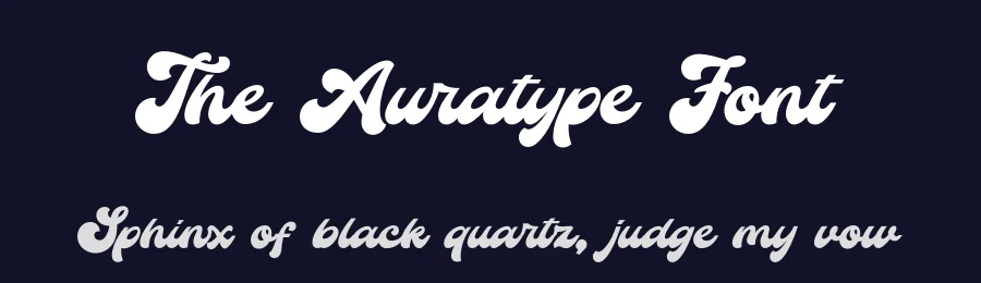 The Auratype Font by Auratype — Script Handwritten Font — thumbnail 2