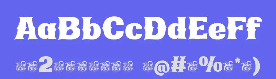 The Bachuz Font by twinletter — Display Font — thumbnail 3