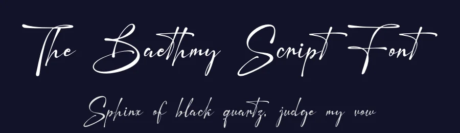 The Baethmy Script Font by Denustudios — Script Handwritten Font — thumbnail 2