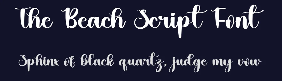 The Beach Script Font by inermediaSTUDIO — Script Handwritten Font — thumbnail 2
